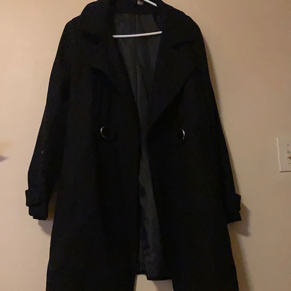 DIVIDED H&M wool blend coat size 10